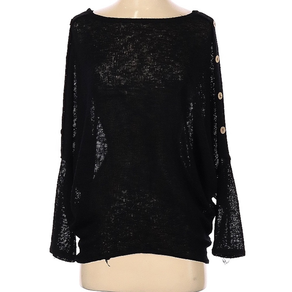 MAHINA SHEER PULLOVER SWEATER